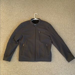 Zara Bomber Jacket Light Grey (Mesh Material)